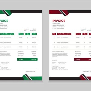 Commercial Invoice Template